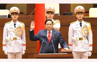 Thủ tướng Phạm Minh Chính tuyên thệ nhậm chức trước Quốc hội